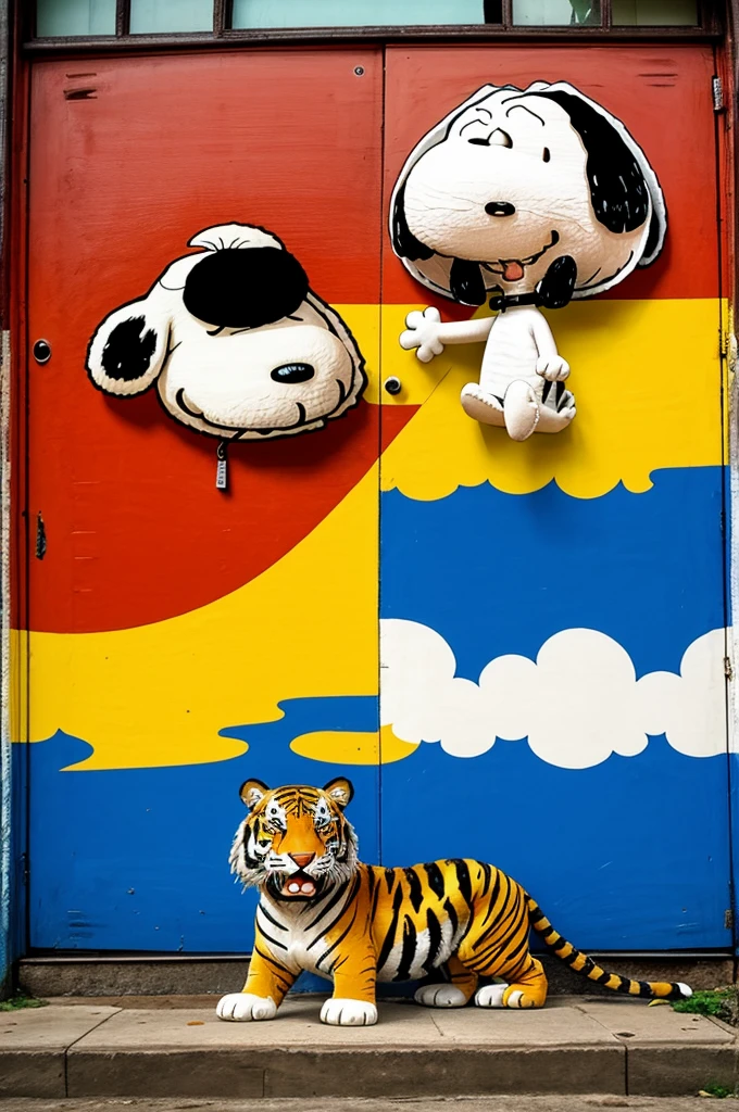 (tigre y snoopy