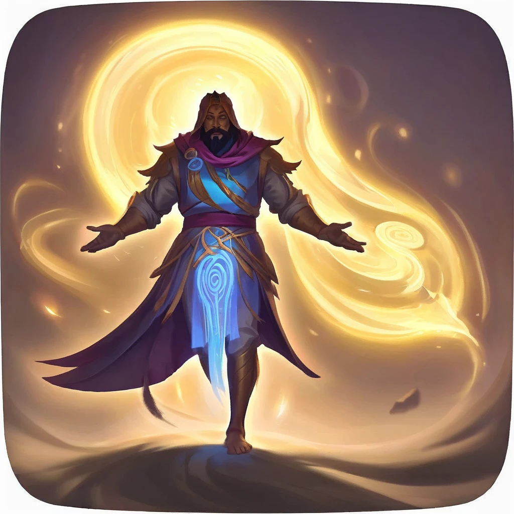 Man Sleepwalking into an icon, sanambulo character