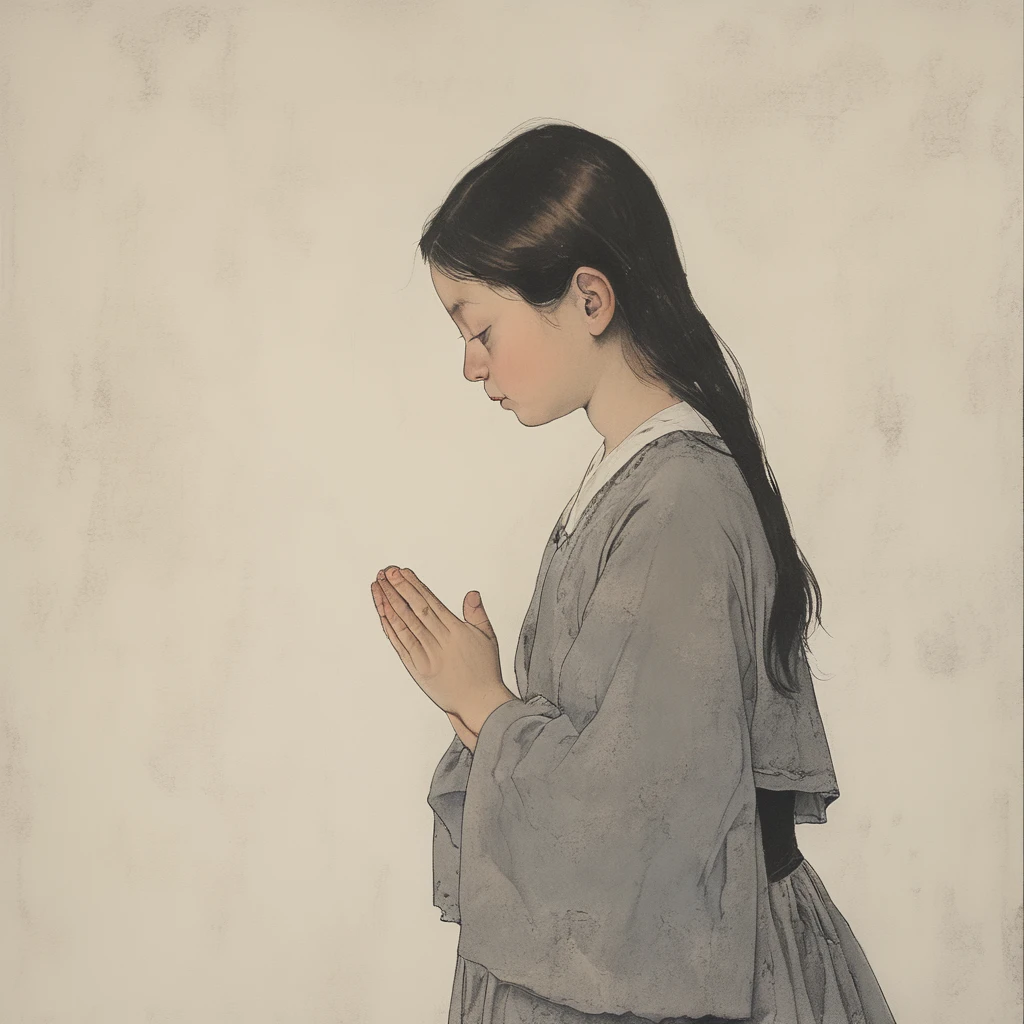 Praying Girl