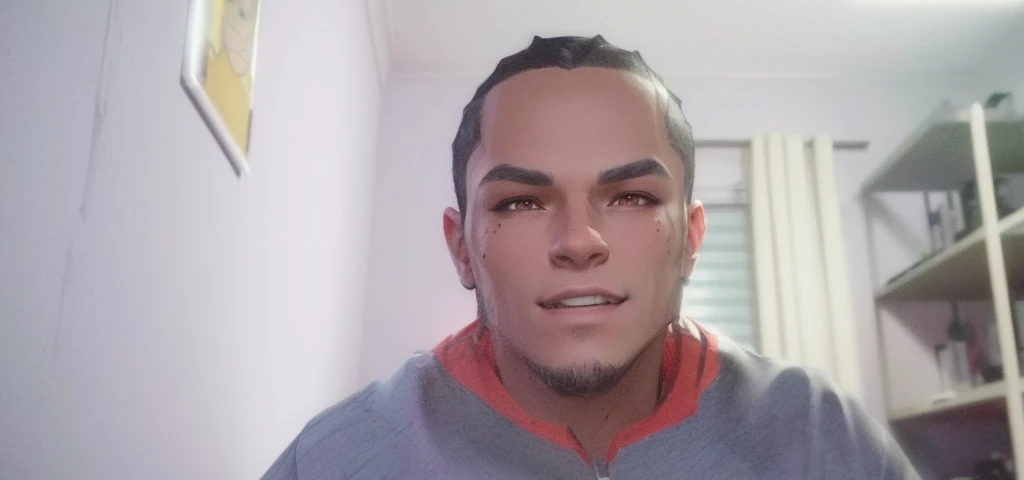 drawing of a man with a red shirt and black hair, avatar image, cartoon art style, 3D Demo Reel Avatar, video game avatar, upper body avatar, upper body 2d gaming avatar, Cartoon art style, realistic art style, character headshot portrait, 3D anime style, stylized portrait, character portrait of me, animation character, character concept portrait of mine