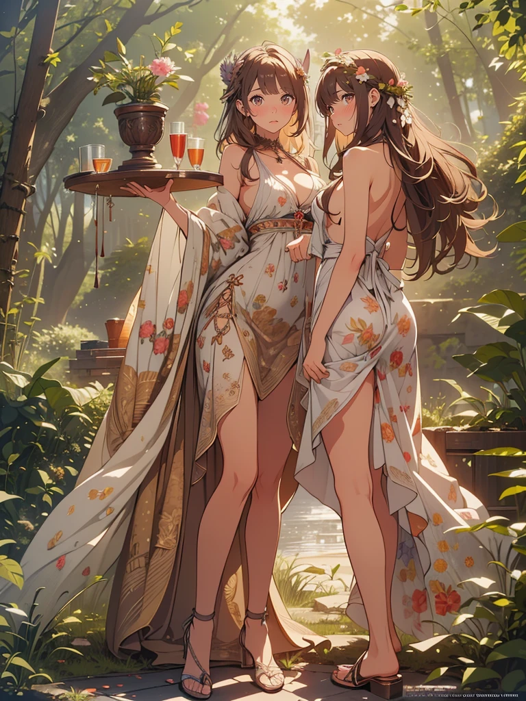 (masterpiece), (best quality), (ultra-detailed), (best illustration), (best shadow), (absurdres), Female, 25 years old, looking at viewer, steam, shy, nose blush, nsfw, medium breasts, nude,
