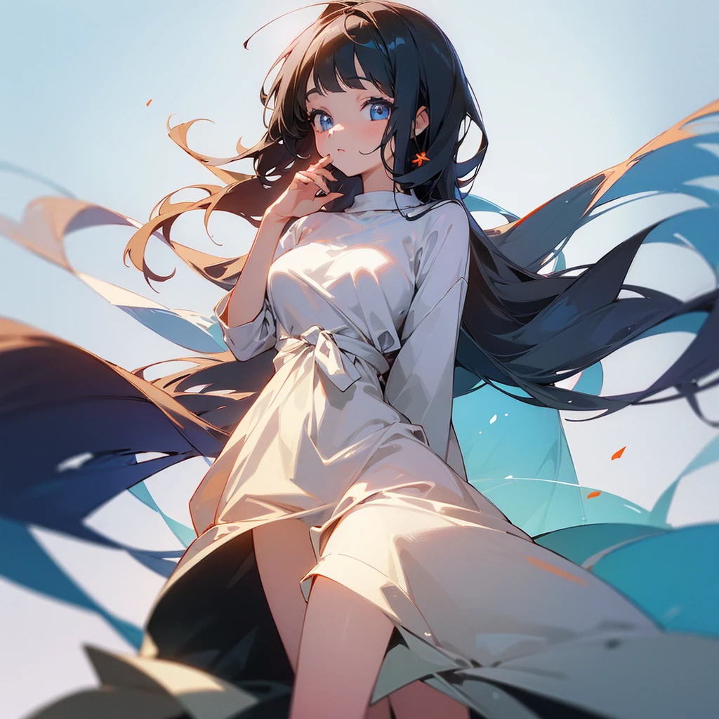 (64k:1.4), masterpiece, best quality, 8k, (hd:1.4), 1 girl, beautiful eyes, casual clothes, side body