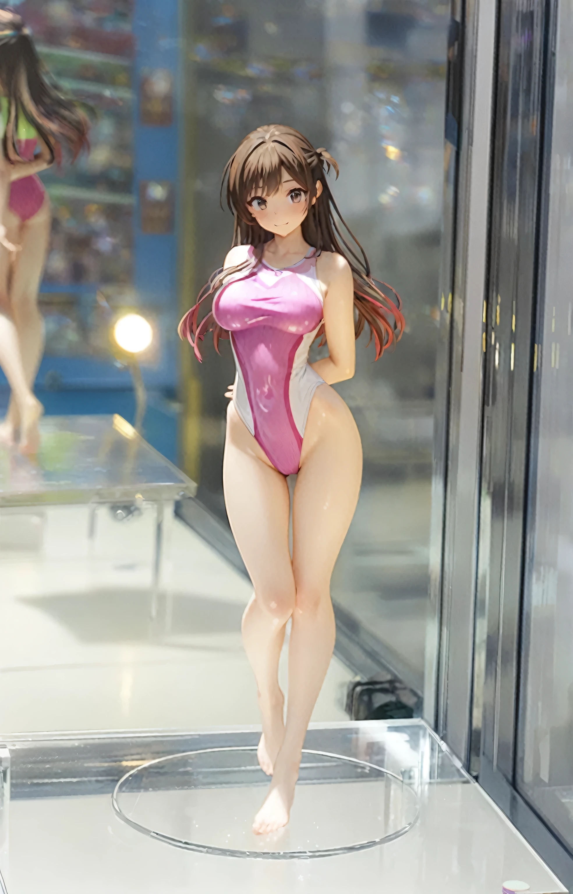 highquality illustration, masterpiece, very delicate and beautiful, attractive girl,(colorful leotard, heattech leotard,tight leotard,long_sleeve leotard,ribbed leotard,high_leg leotard,turtleneck leotard), thin,slender body,slim,gymnastics club,2 girls,gymnastics athlete,bare legs,gymnasium background,beautiful eyes, light smile,(masterpiece, best quality:1.2), highres, extremely detailed CG unity 8k wallpaper, perfect lighting, Colourful, ultra-high res,4K,ultra-detailed, photography, 8K, HDR, 17 ages,