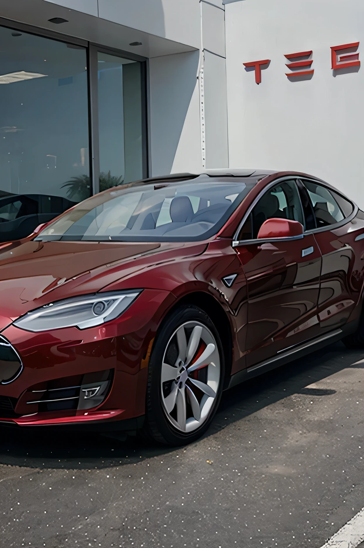 make a tesla dealership