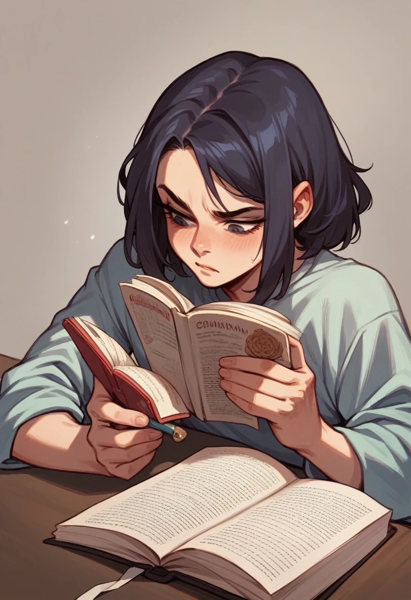 studying for the final exam