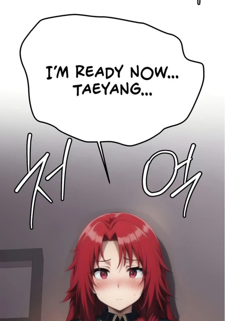 red hair,red eyes,(((blush)))