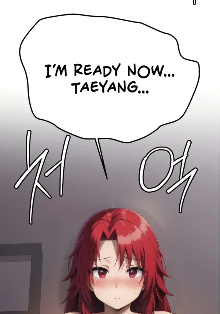 red hair,red eyes,(((blush))),(((naked)))