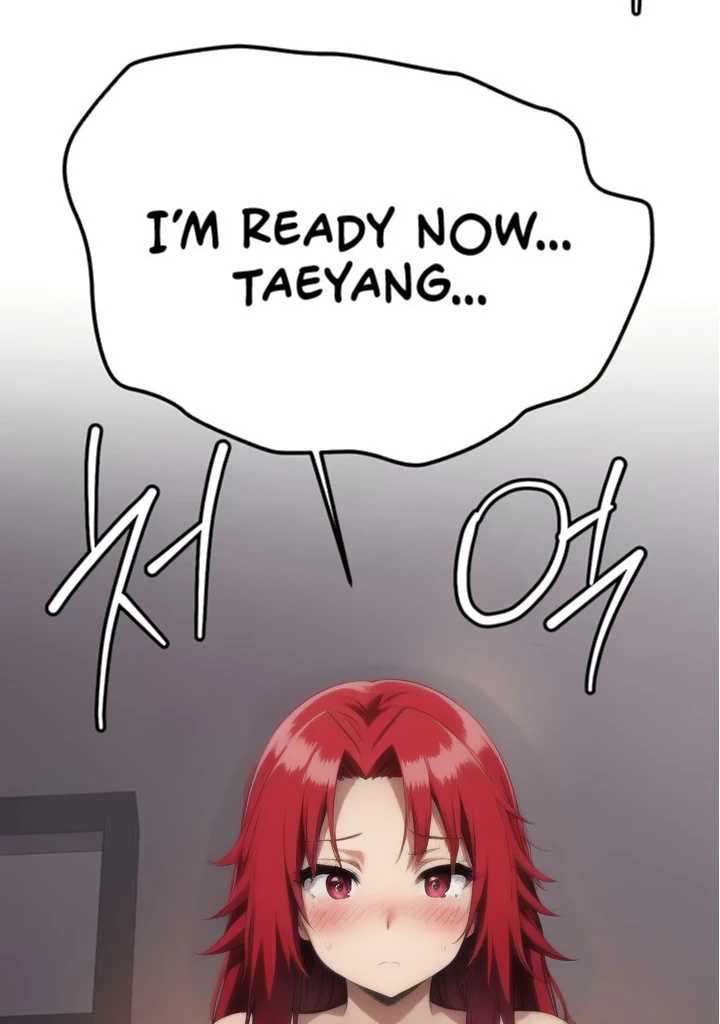 red hair,red eyes,(((blush))),(((naked)))
