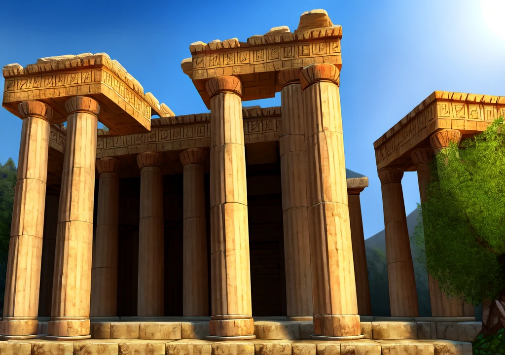 ancient greek temple
