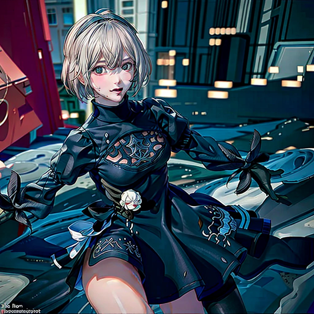 (masterpiece:1.3, Highest quality, Ultra-high resolution, Super detailed), (Realistic, photoRealistic:1.4), Beautiful illustrations, Perfect lighting, colorful, Depth of written boundary, Beautiful detailed hair, Beautifully detailed face, Beautiful fine details, Beautiful clavicle, Beautiful body, Beautiful breasts, Beautiful thighs, Beautiful feet, Beautiful fingers, View your viewers, 1 girl, Perfect Face, (Perfect Anatomy, Anatomically correct), Cute and symmetrical face, Baby Face, , Shiny skin, (Brown Hair), Hair between the eyes, Dark green eyes, Droopy eyes, Big eyes, Long Eyelashes, (((Luxury underwear)))、((Light blue floral underwear))),(bra、Embroidery pattern)、(((panties、Embroidery pattern)))、(Beautiful views), Bright lighting、smile、laughing,(((semen)))、(((The whole body is visible)))
