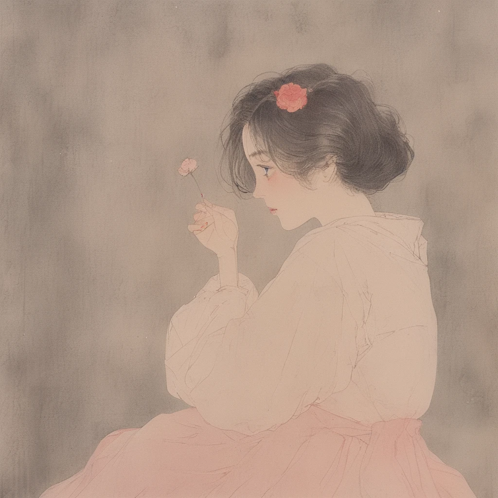 The girl who first fell in love