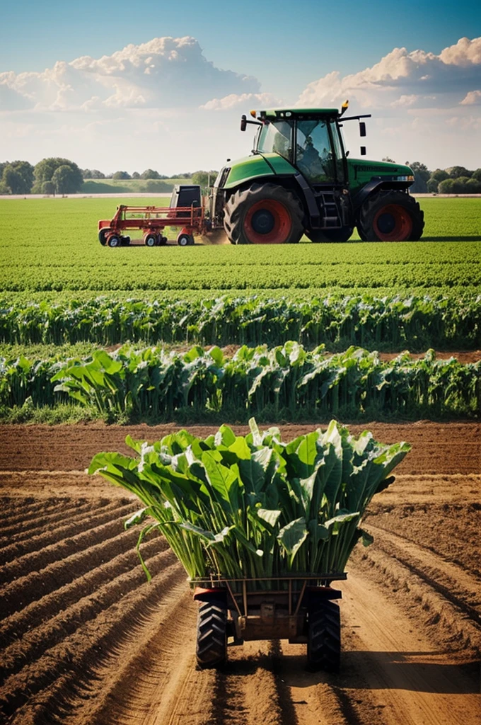 Make an image that says Technologyfars on an agriculture theme for Instagram
