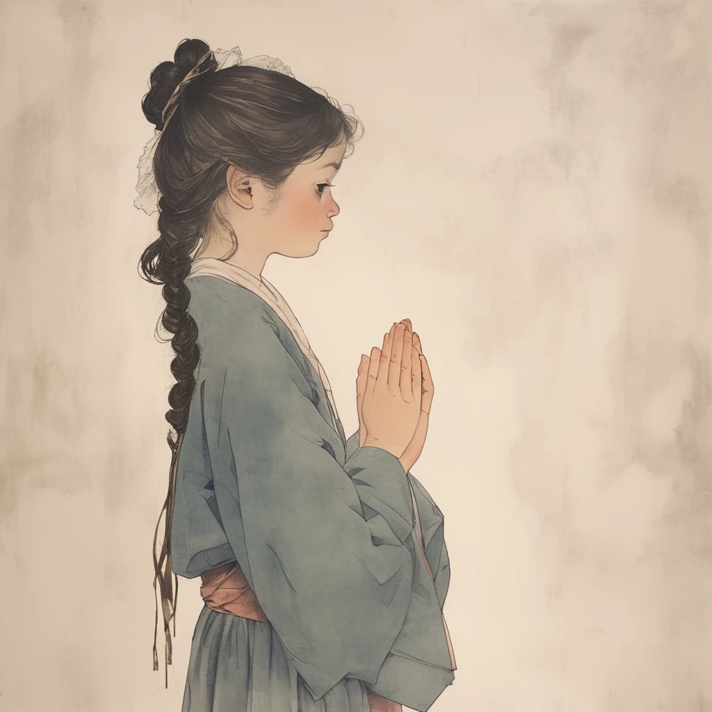 Praying Girl