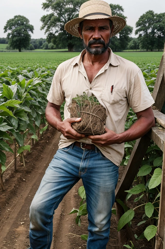 A farmer has no money to support his family