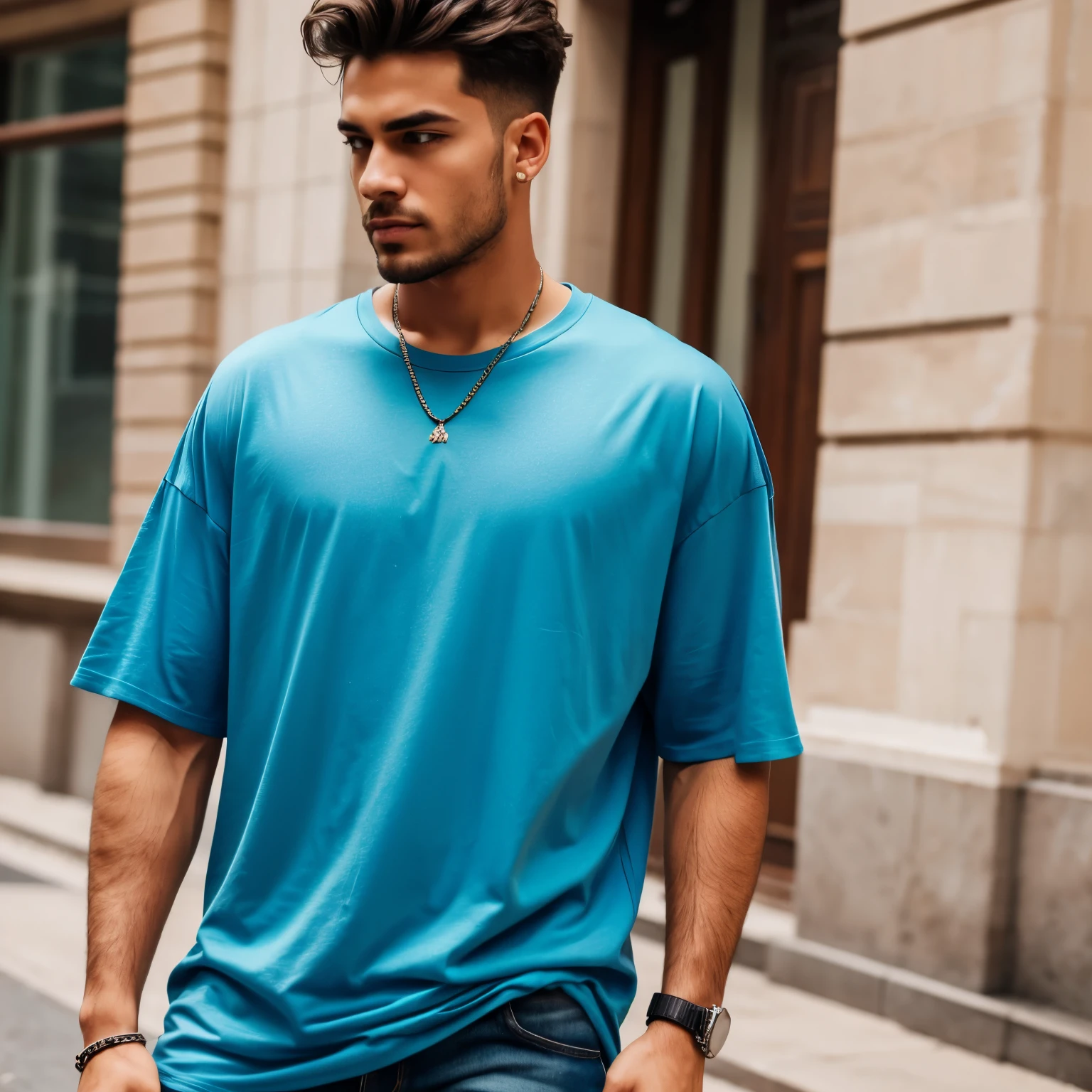 Best styles of oversized t-shirts for men in various colors