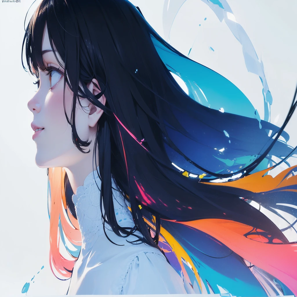Ultra-high resolution, high resolution, ((premium, 8k, 32K, masterpiece)), Very detailed, (Low angle full body shot 1.2,) volumetric lighting, Cinematic, (((Colorful))), A dark-haired beauty, Japanese women, 20-year-old, Small face, , (photorealistic), (realistic),(A smile devoid of emotion), Demure dress, (Minimal exposure:2.0), silky hair, Looking straight ahead, Very fine and beautiful face, Beautiful and well-proportioned face, Very beautiful face, An empty major roadway