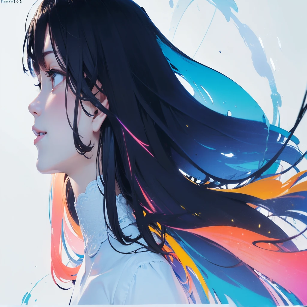 Ultra-high resolution, high resolution, ((premium, 8k, 32K, masterpiece)), Very detailed, (Low angle full body shot 1.2,) volumetric lighting, Cinematic, (((Colorful))), A dark-haired beauty, Japanese women, 20-year-old, Small face, , (photorealistic), (realistic),(A smile devoid of emotion), Demure dress, (Minimal exposure:2.0), silky hair, Looking straight ahead, Very fine and beautiful face, Beautiful and well-proportioned face, Very beautiful face, An empty major roadway