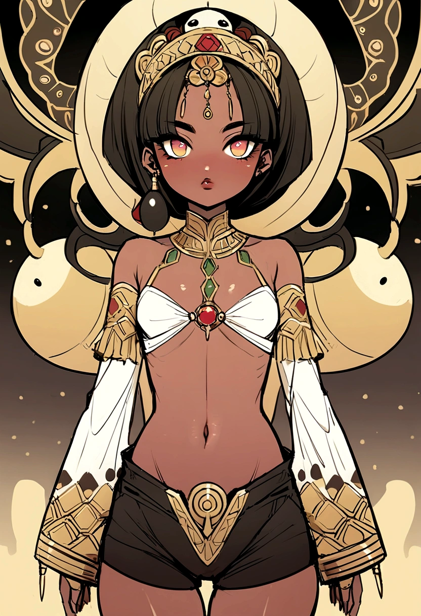 Kizi, africana, blackw, The eyes of Anbar, Longhaire, 16 to 19 years old ,usar shorts uais ,all-body, fleshy lips, beautiful chest and slim waist
