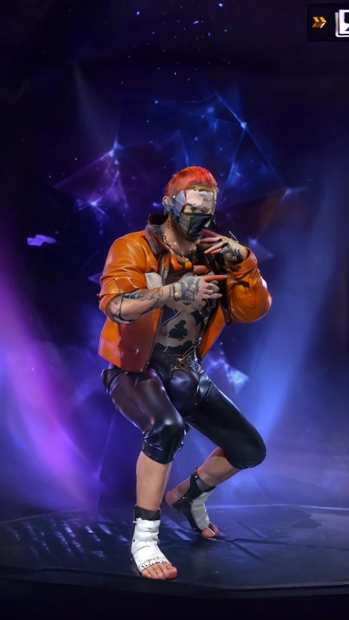 Roman Todd, mohawk, goat beard, black shiny leather, tattoos, big muscles, huge crotch bulge, diamond earrings