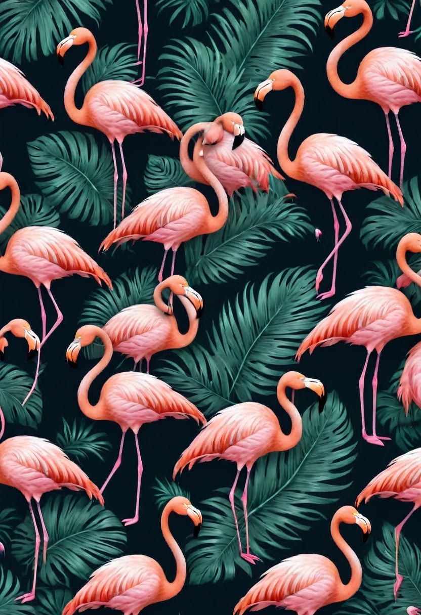 wallpapersv1, Flamingo, style wallpapersv1, 8k,  