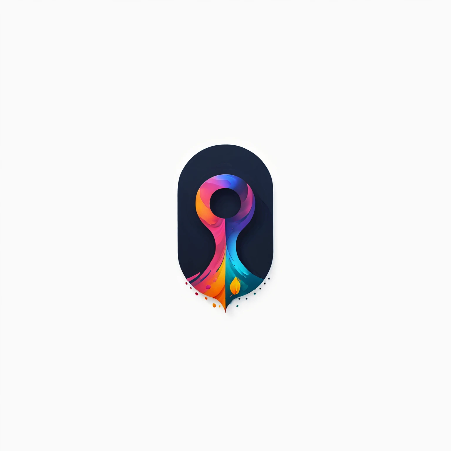 a beautiful detailed digital painting of aGeometric abstract logo, simplicity, vector, minimal, symmetry , shade of emotion, centered composition, highly detailed, dynamic brush strokes, vibrant colors, glossy surface, elegant typography, minimal background, clean design, photorealistic, cinematic lighting, 8k, masterpiece