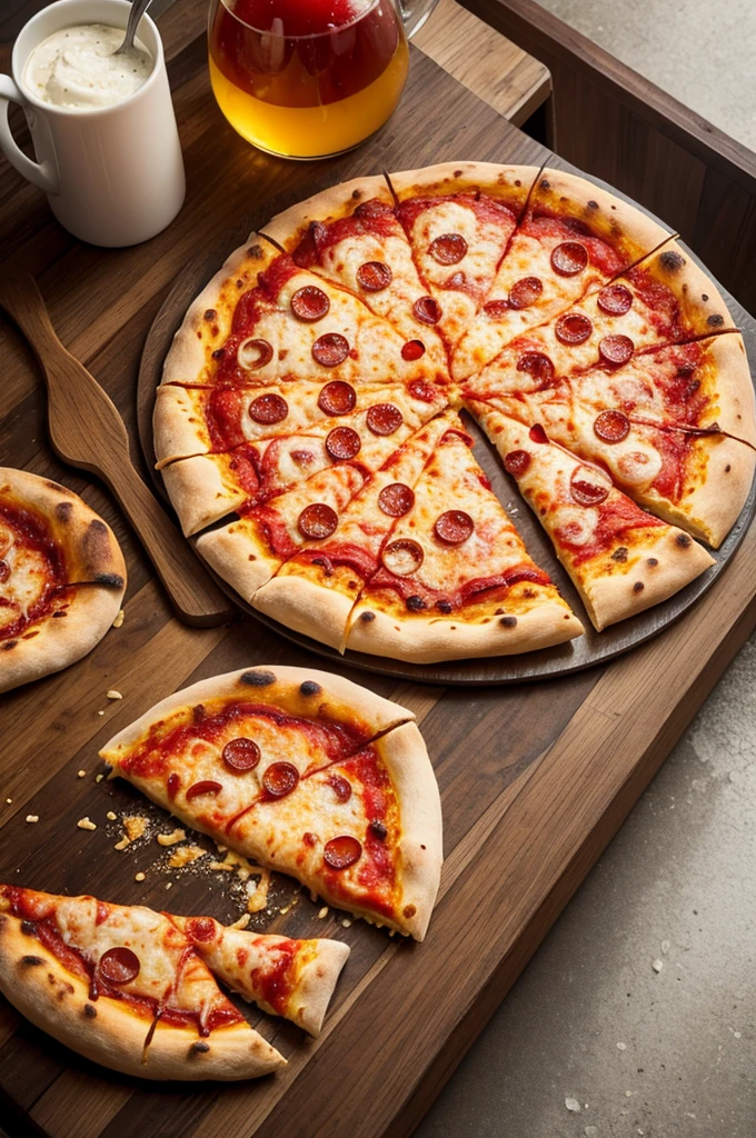 Chilled pizza