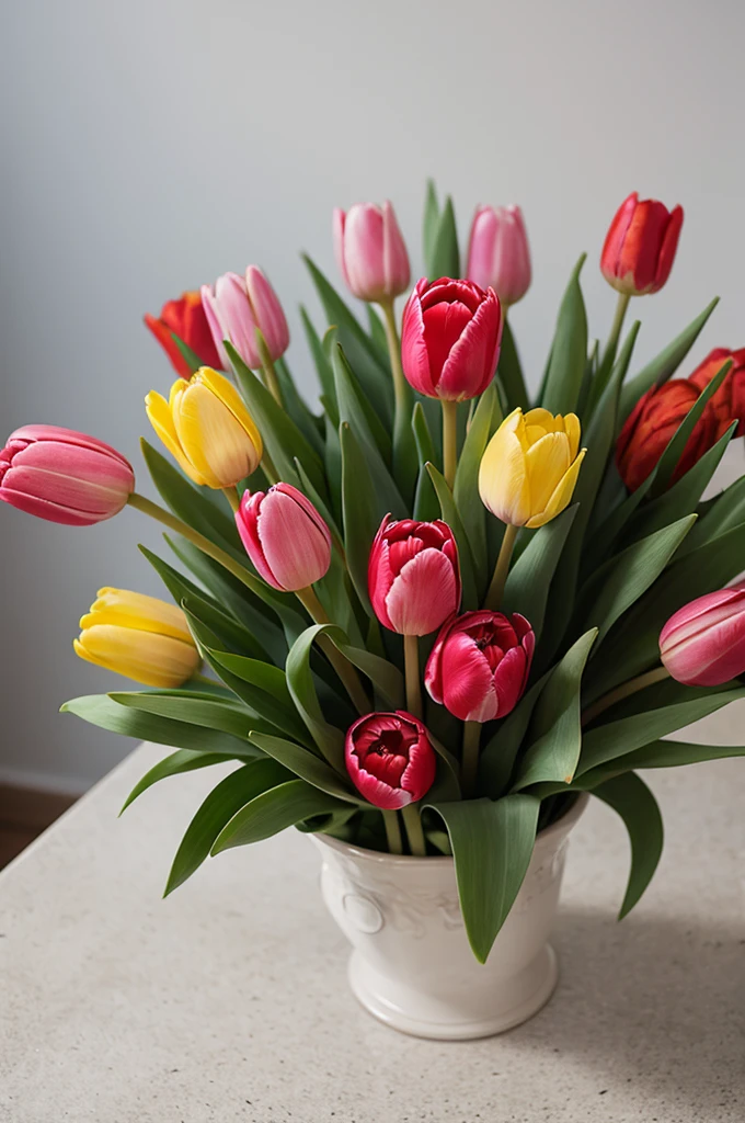 Tulips up