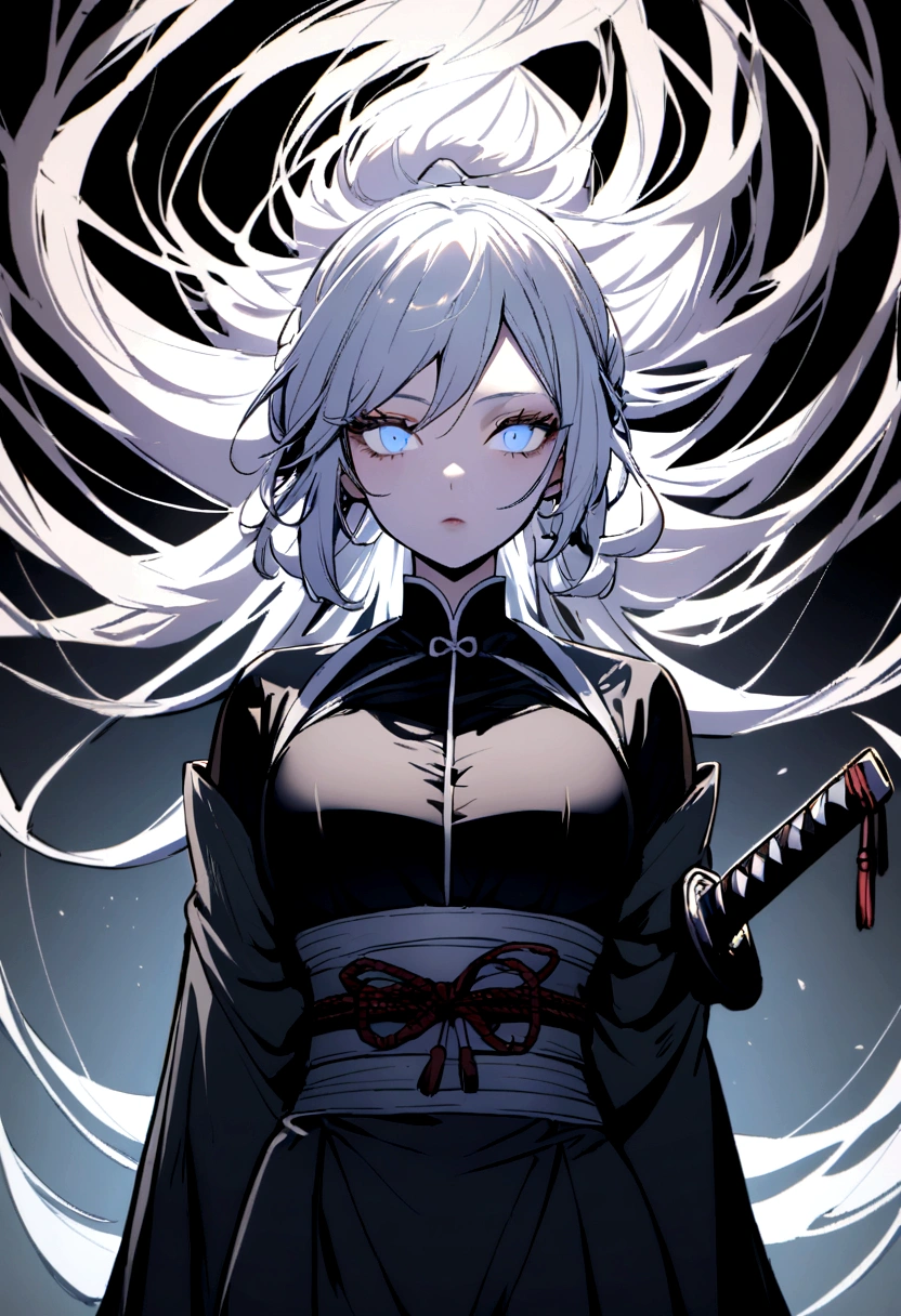 best qualtiy, High resolution, Description 8 km CG, ​masterpiece, Awesome art, finely detail, high level of detail, intricate-detail, long white hair, Handsome Girl,, Big watery eyes with stars in them, pure lust, Evil face, Young and Beautiful, immortal，splatters ,,light and shadows, optic，Beautiful clothes，lake，Cyberpunk, Mecha Girl, Mechanical body