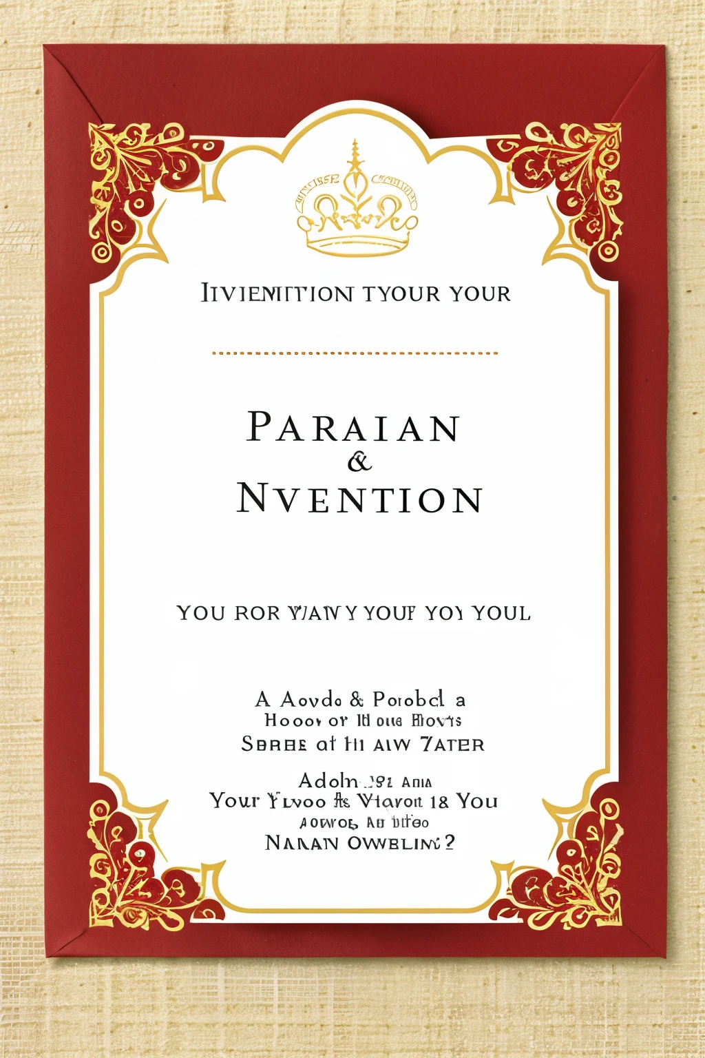 Invitation to Adrian's birthday on July 19 of this year with a Paw Patrol theme