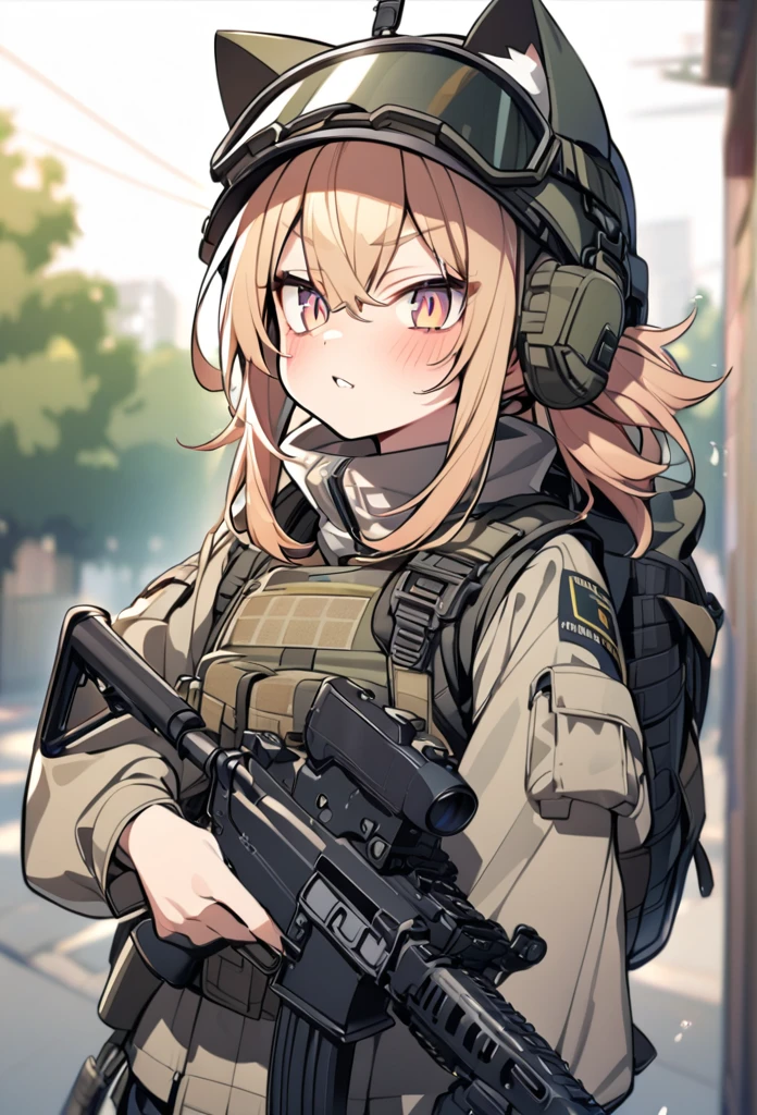 Tactical cat femboy