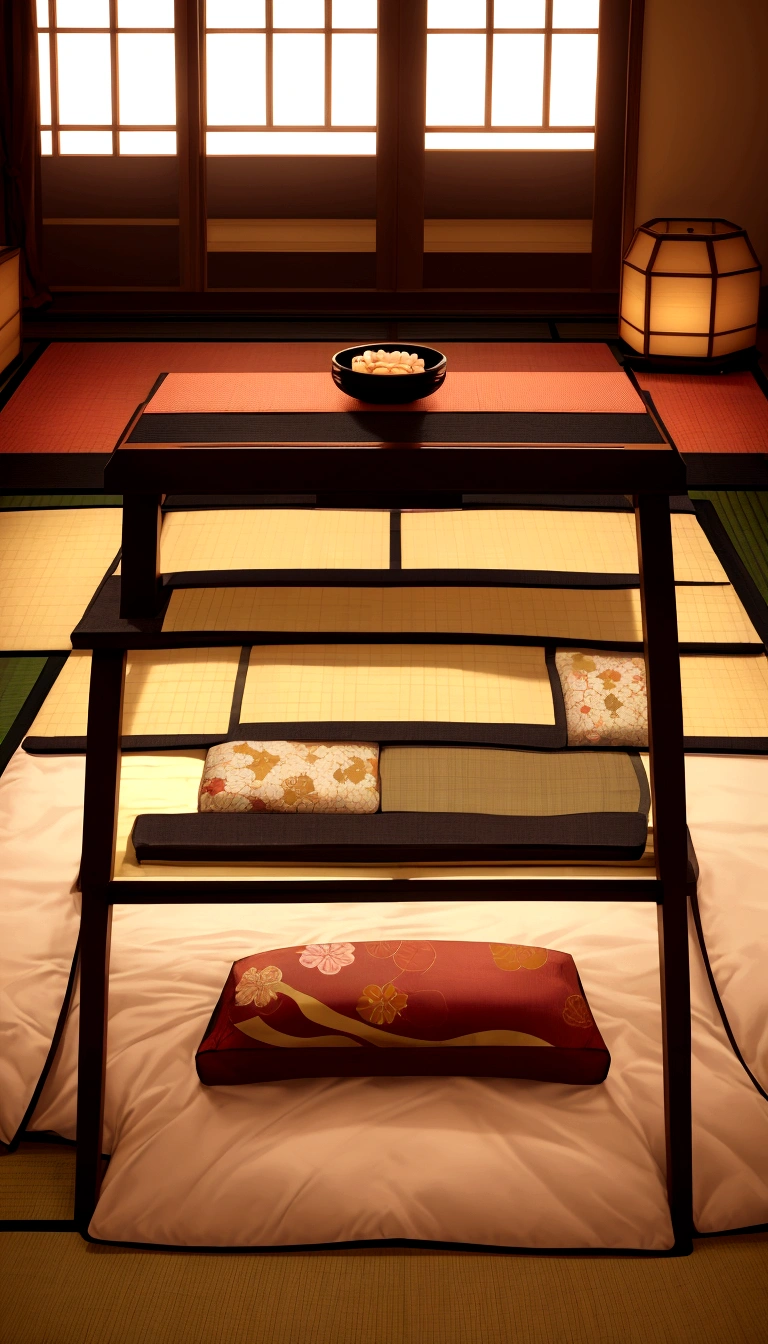 Kotatsu、Japanese style bedroom、