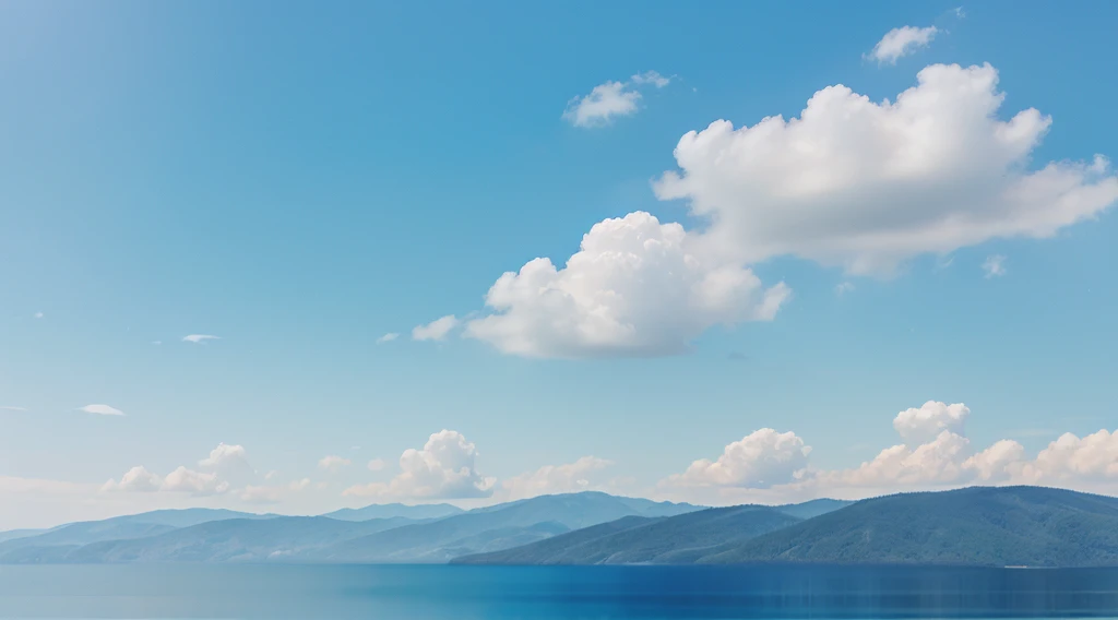 Design a calming blue gradient background inspired by the colors of a clear summer sky