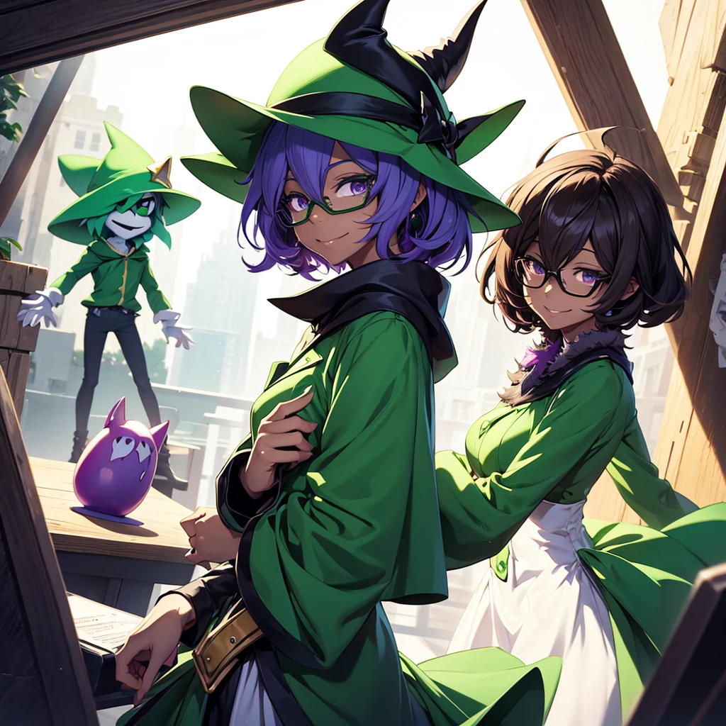 Deltarune Ralsei alongside Chris