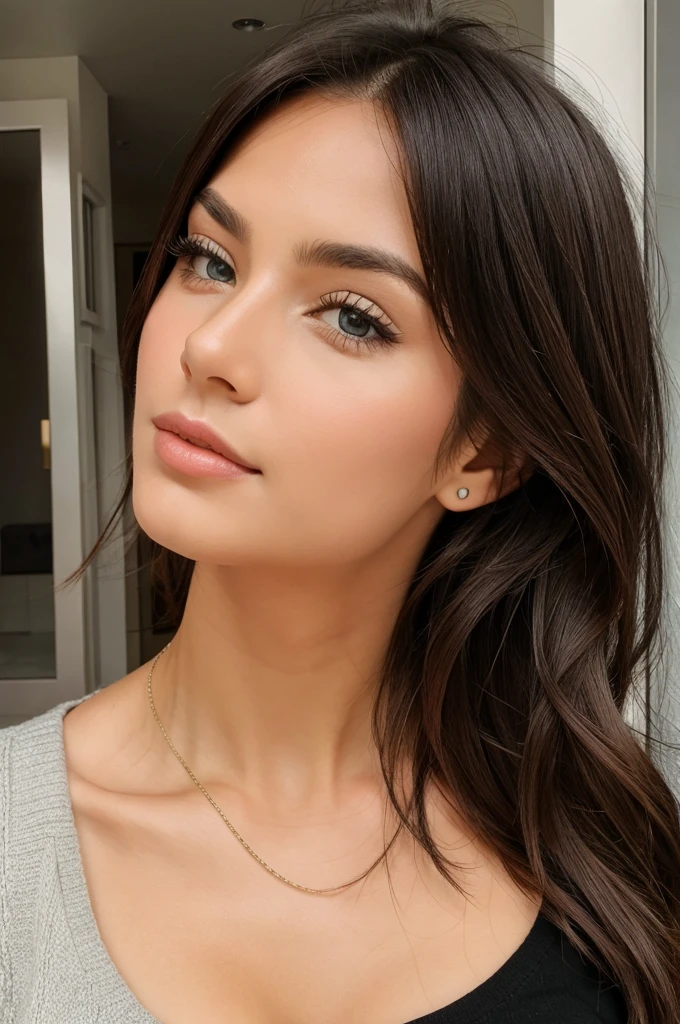 A beutiful girl think 