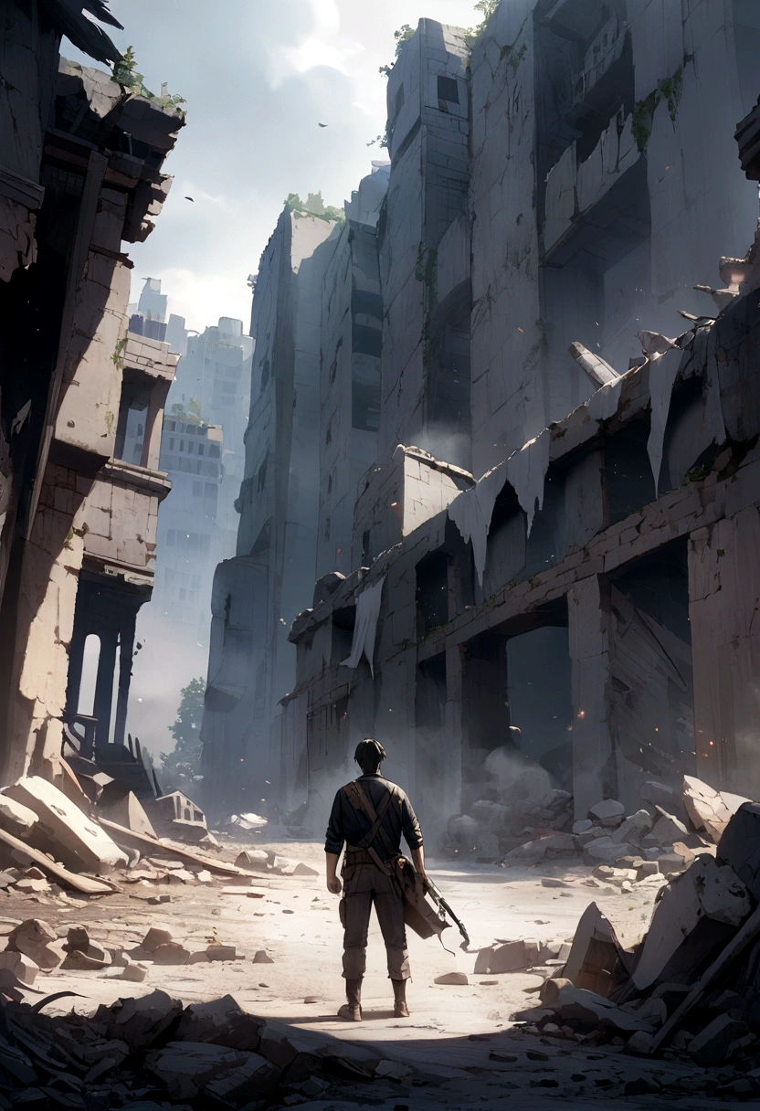 Destroy place one boy cry