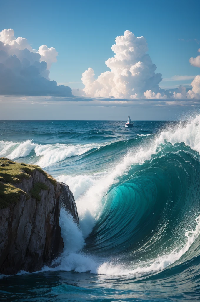 Opening of the sea