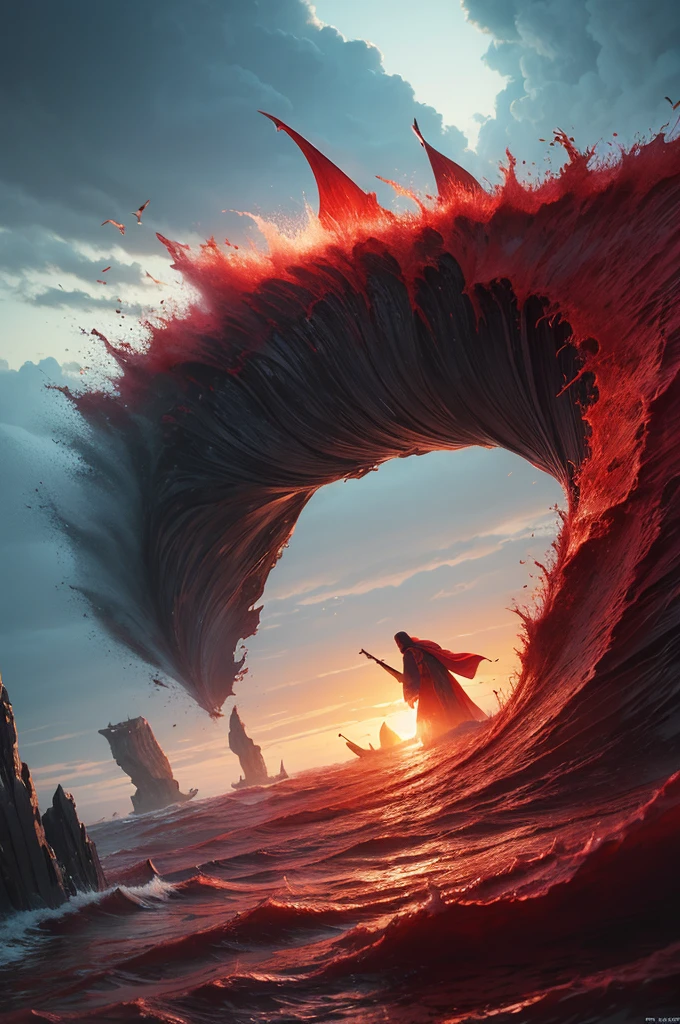 parting of the red sea bible