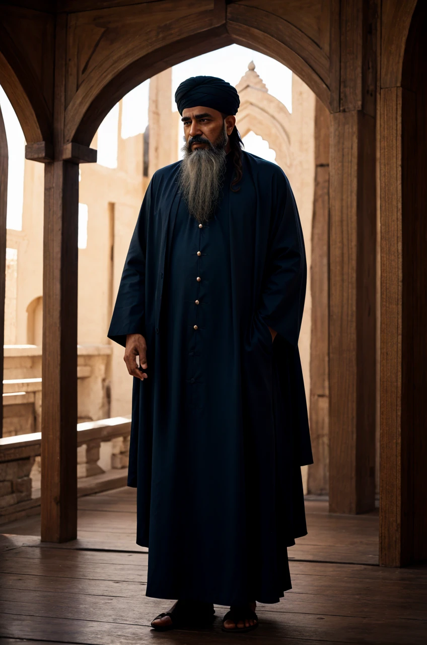 Looking like sufi monk