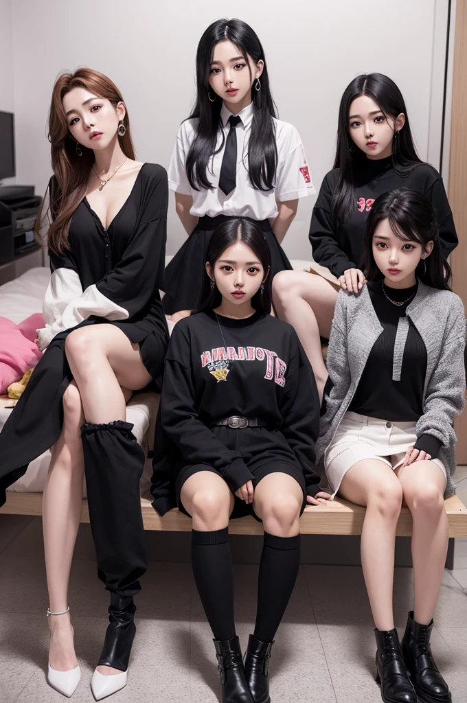 6 girl kpop group.