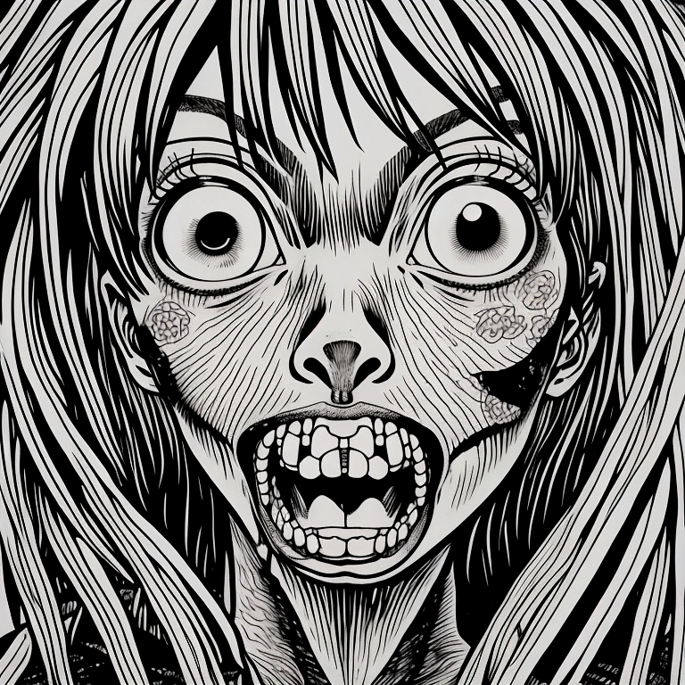 elder、White people、Horror、scared、Black and White、Westerners、Horror Movies、bleed