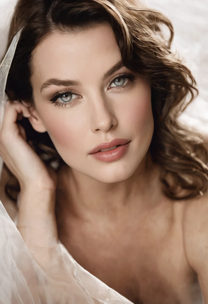 ((Masterpiece, Best Quality)), beautiful 40 year old woman (Milla Jovovich:0.5), (by rubio, bob hairstyle, square face), (big breasts), (curves, muscled body), (Natural skin), legs, , (seductive expression:1.2), standing, Various poses, living room background, (UHD, 8K Wallpaper, high resolution), cinematic lighting, physically based rendering, awarded, extremely detailed skin, Extra detailed face, high detail eyes, Carl Zeiss 85 mm F/1.4, by Ellen von Unwerth, porn, nude
