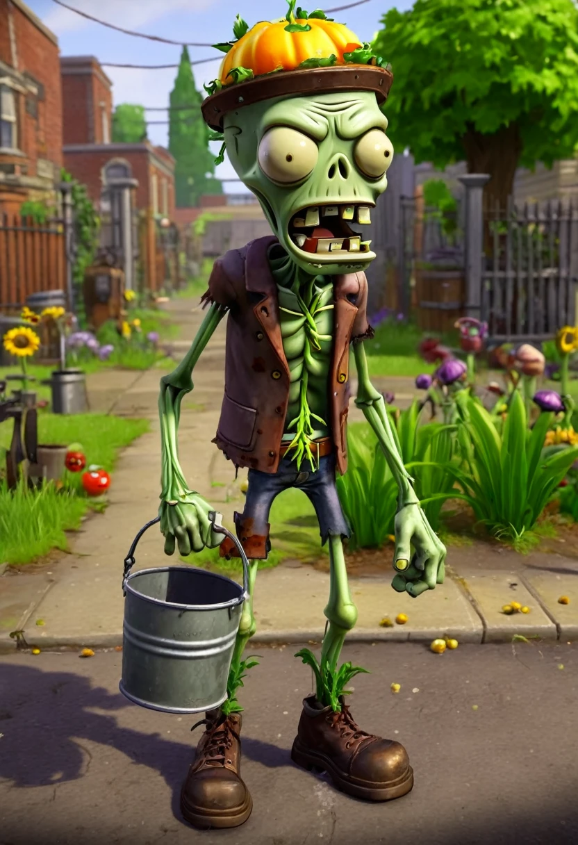 a Zombie dressed like Elvis Presley, hair, electric guitar, disco, game "Plants vs. Zombies", full body, cinematic still, cinemascope, best quality, masterpiece, very aesthetic, perfect composition, intricate details, ultra-detailed, vivid colors