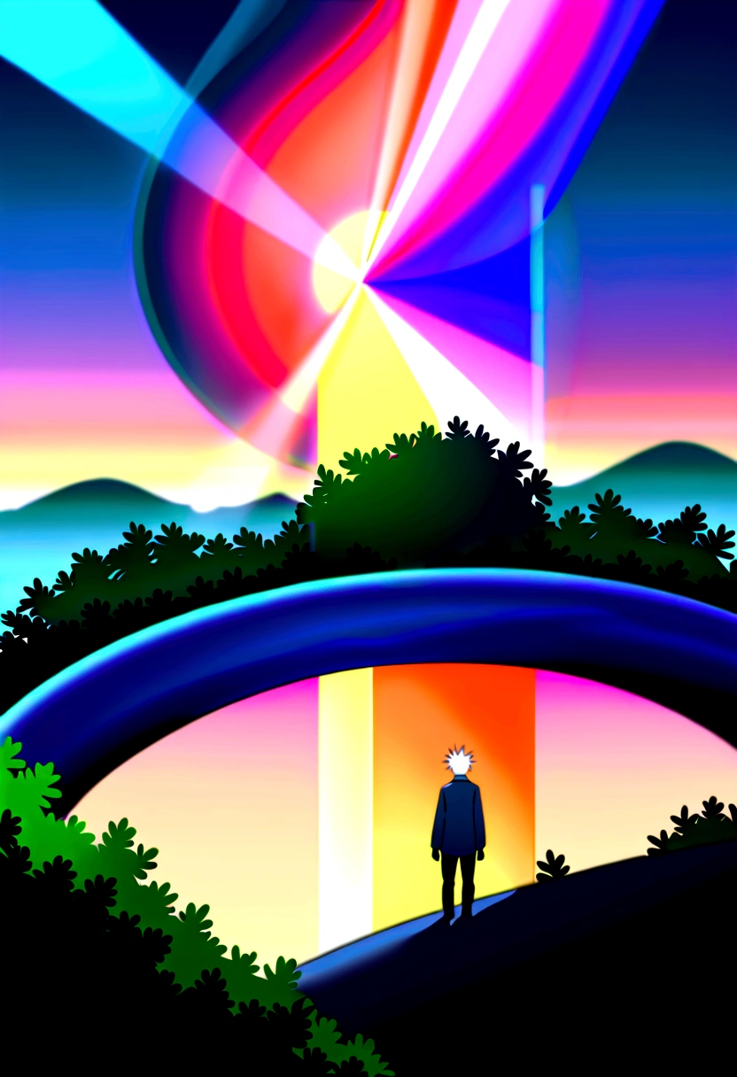 gojo satoru in nature