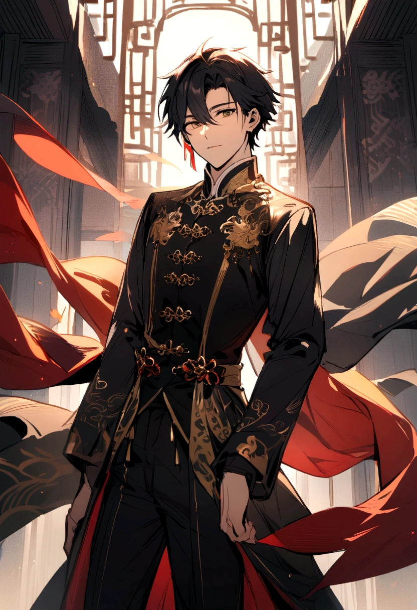 Handsome young boy Chinese 