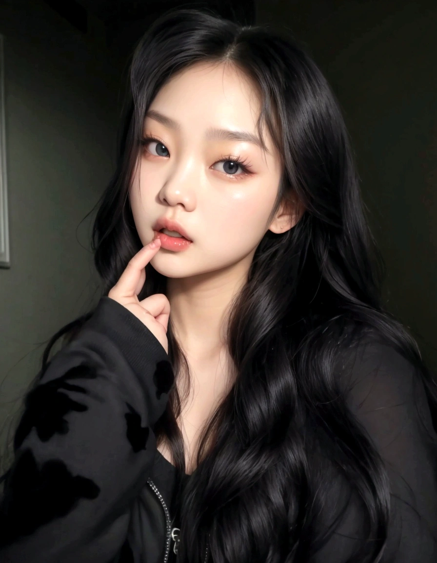 Kim Jennie, aegyo sal