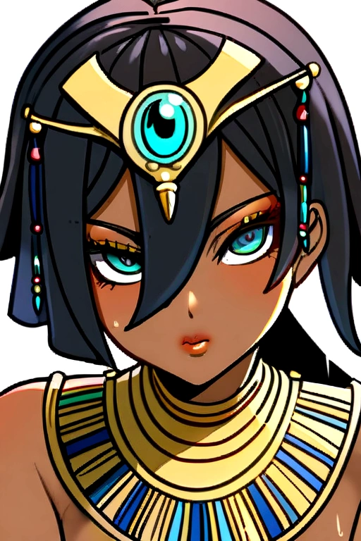 Chat Noir Egyptian style with black hair 