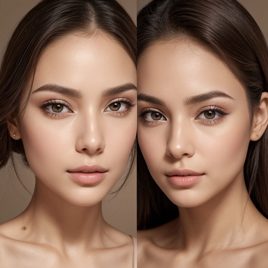 The Enchanting Beauty: A Realistic Portrait of Perfection
Imagine a 21-year-old Indian woman whose beauty is so captivating it leaves an indelible impression on anyone who sees her. Her face is a living embodiment of the golden ratio, with every feature harmoniously balanced to create a visage of unparalleled allure.
Eyes: Her eyes are large and almond-shaped, radiating warmth and intelligence. Their deep, soulful brown color draws you in, framed by naturally long and thick eyelashes that flutter with every blink. Her gaze is both inviting and enigmatic, capable of holding anyone's attention effortlessly.
Eyebrows: Her eyebrows are perfectly arched and full, with a natural curve that complements her eyes. They are meticulously groomed, highlighting her expressive features and adding a touch of elegance to her face.
Nose: Her nose is straight and well-proportioned, perfectly fitting the golden ratio. It sits gracefully on her face, contributing to the overall symmetry and balance of her features.
Lips: Her lips are full and beautifully shaped, with a natural, rosy tint that enhances their allure. The perfect cupid's bow and gentle curve of her lips make her smile absolutely enchanting, capable of lighting up any room and melting hearts.
Chin and Jawline: Her chin is delicately rounded, blending seamlessly into a jawline that is both strong and feminine. This combination gives her face a sculpted look, adding to her overall grace and poise.
Forehead: Her forehead is smooth and unblemished, with a gentle slope that contributes to the harmonious proportions of her face. It provides the perfect frame for her expressive eyebrows and captivating eyes.
Cheekbones: Her high cheekbones add a touch of sophistication and regality to her appearance. They are subtly accentuated, enhancing the natural contours of her face and contributing to her striking beauty.
Skin: Her skin is flawless, with a natural glow that suggests health and vitality. It is smooth and even-toned,