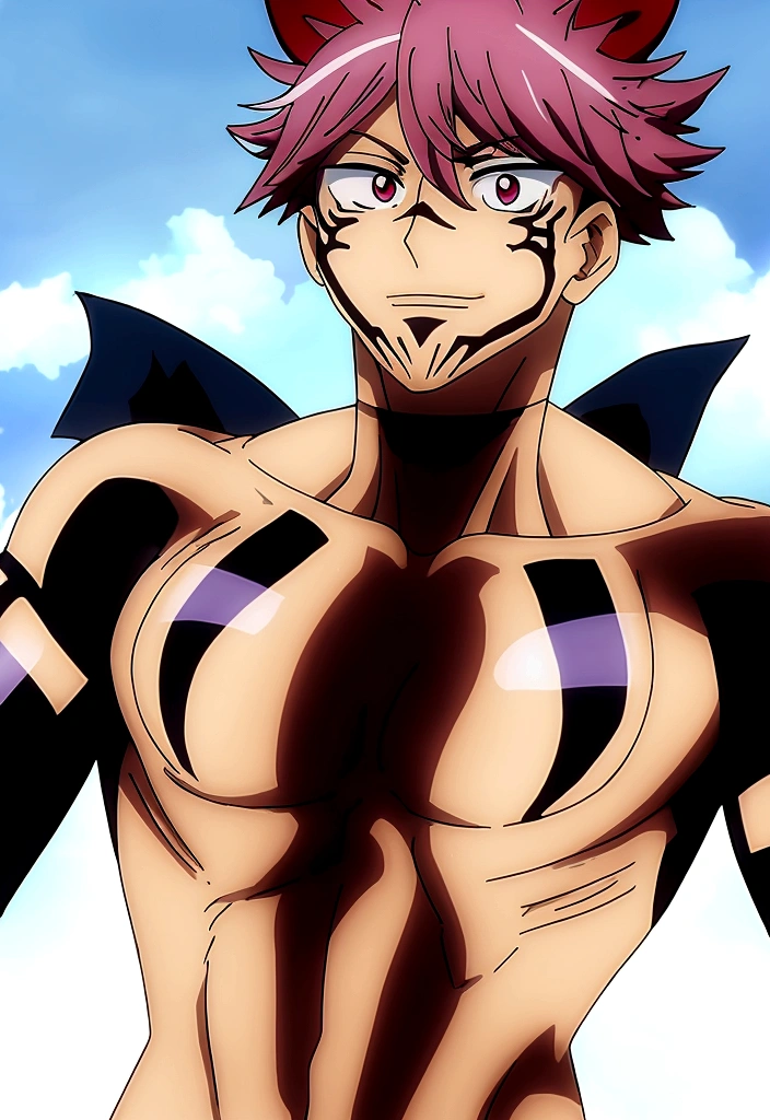 Ryomen sukuna, corpo em forma, anime