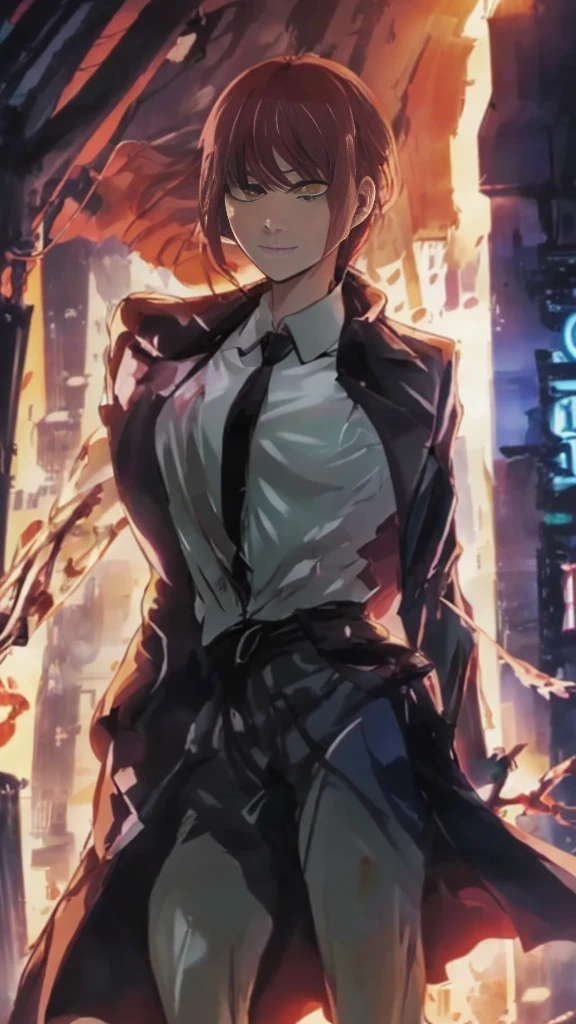 Le personnage Makima de la série animée Chainsaw Man, fragile, pleine longueur (corps entier 1.1.), fond sombre, obscurité, anatomie correcte 1.1, anatomie correcte de la main. Obésité morbide, Très sexy, érotique, Très féminin, belle silhouette obèse, Jambes grasses, fesses, corps gros, ssbbw, gros ventre mou, cheveux roux, Yeux oranges, Cercles rouges pour les écoliers, robe d'été, pose sexy, réaliste, very détaillé, beau corps, détaillé body, détaillé hands, détaillé, vibrant, détaillé Face, Conception des personnages de Makima. very détaillé, détaillé body, détaillé hands, détaillé Face, Art animé, Hugh Détails, Visage très abattu, détaillé eyes, Illustration ultra fine, Meilleure ombre, détail fin, beautiful détaillé glow, beautiful détaillé, Extraordinairement beau, extremely détaillé, inexpressif, composition épique, Style animé. art animé, Style animé,