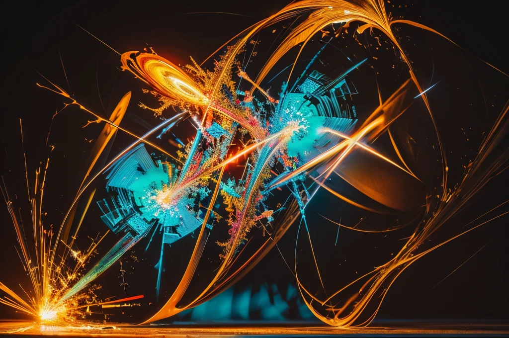 Official Art, unity 8k wallpaper, Ultra-detailed, beautifully、aesthetic, Tabletop, Highest quality, (Tangleた, Mandala, Tangle, Intertwined), (Fractal Art:1.3) , One Girl, Very detailed, Dynamic Angle, Cowboy Shot, The most beautiful form of chaos, elegant, Brutalist design, Bright colors, Romanticism, James Jean, Robbie Dowie Anton, Ross Tran, Francis Bacon, It was freezing cold, Adrian Jenny, Petra Cortright, Gerhard Richter, Ashley Wood, Atmospheric, Double exposure, Fluid Abstract Art, There was a problem, ( Limited edition color fusion, Maximalism art style, Geometric art style, fire, Junk Art),